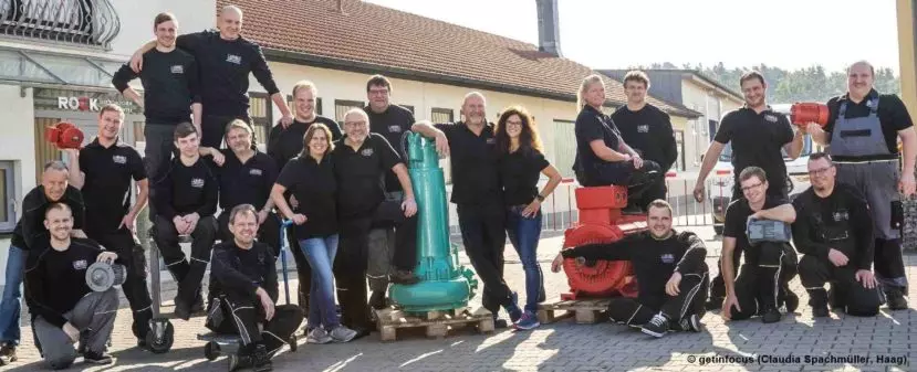 Das Team von Elektromotoren Rock Reparaturwerk GmbH